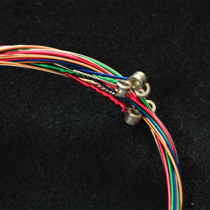 BAC1140 Colored Acoustic Guitar Strings .011-.040 Bronze